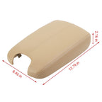 Beige Leather Armrest Cover for Honda Accord (2008–2012) Sedan Coupe