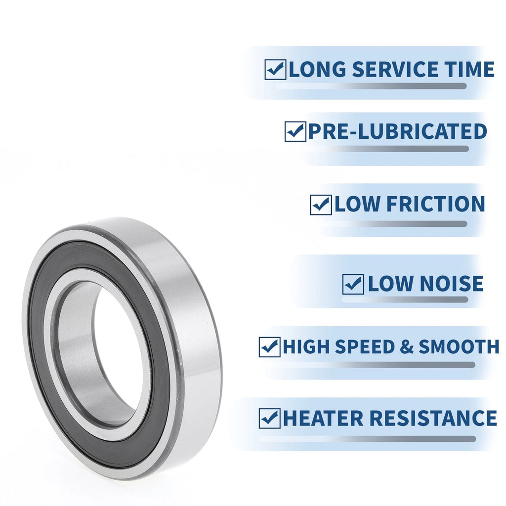 Deep Groove Ball Bearing 6210VV for Scooter Skateboard Wheel (50x90x20mm)
