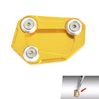 Gold Billet Kickstand Side Stand Plate for BMW S1000R (2014–2016)