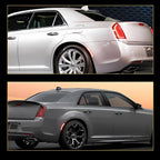 4X Front & Rear Bumper Side Marker Lights Amber/Red for Chrysler 300 (2015–2023)