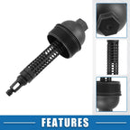 Engine Oil Filter Housing Cover Cap 11427789323 for BMW 335d E90 (2009–2011)