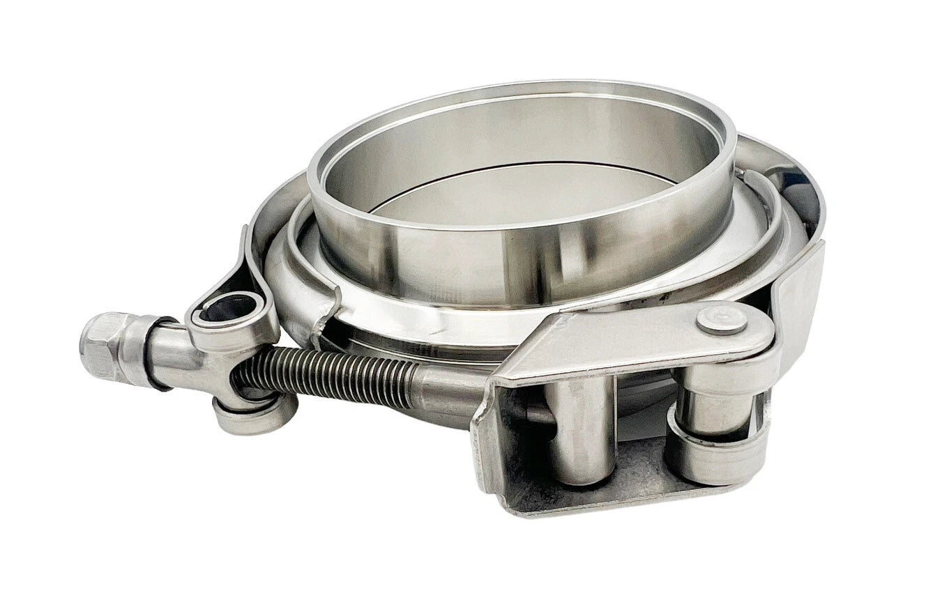 Quick Release V-Band Clamp Stainless Steel With Flanges for Universal (2000–2025)