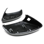2X Carbon Fiber Mirror Cover Cap for Audi A5 (2025+) w/ Lane Assist