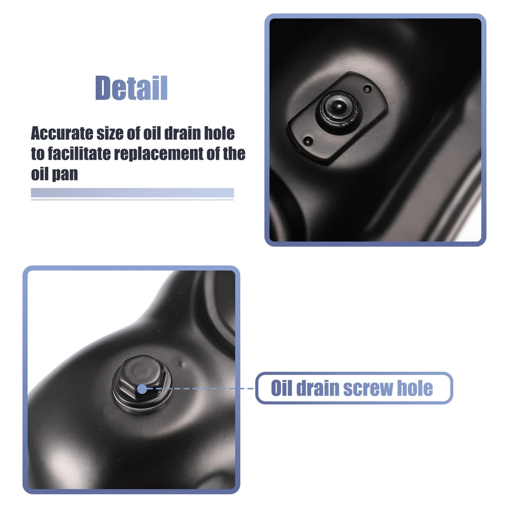 Engine Oil Pan No. 12102AD010 for Toyota 4Runner (2003–2023) Black