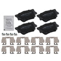Rear Ceramic Brake Pads Kit for Lexus ES300h ES350 HS250h Toyota Avalon Camry (2013–2020)