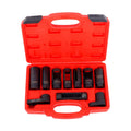 Set of 10 O2 Oxygen Sensor and Oil Pressure Socket Tools for Automotive