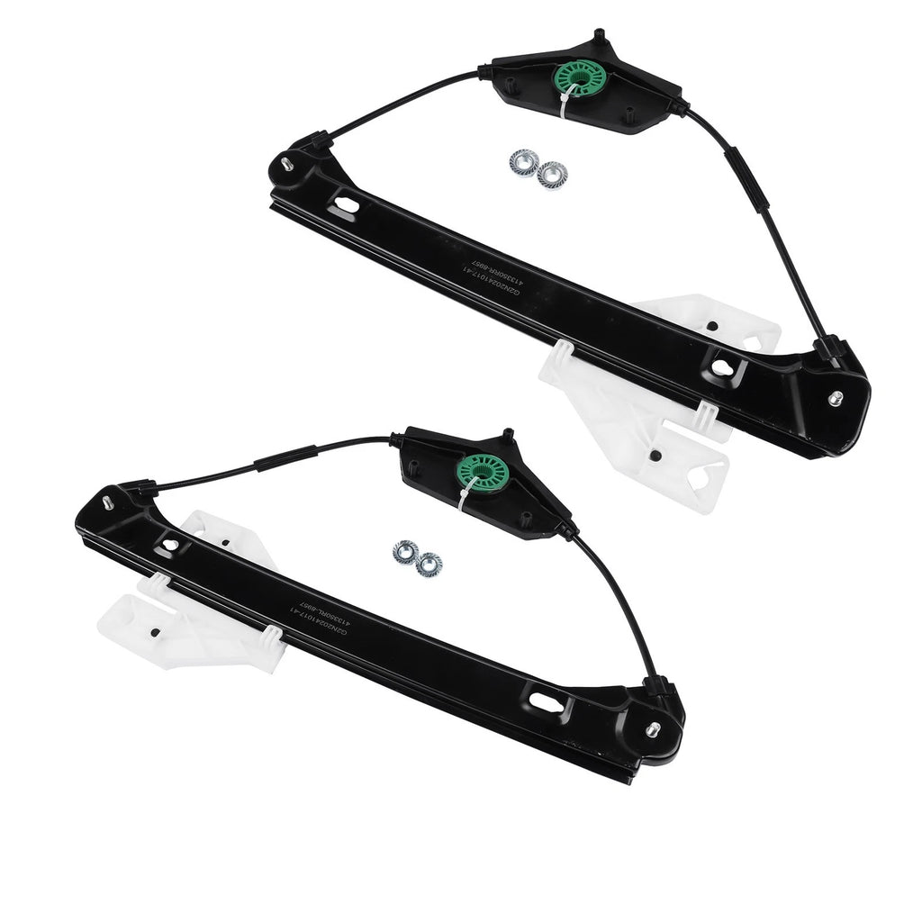 Set of 2 Rear Left + Right Door Window Regulators for Audi A3 RS3 (2015–2020)