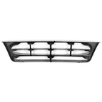 Hood Grille Horizontal Slats for Ford E150-E350 Econoline (1997–2002) Gray