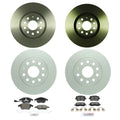 Bosch QuietCast Brake Pad Kit & Rotors for Audi A3, VW Eos (FWD)