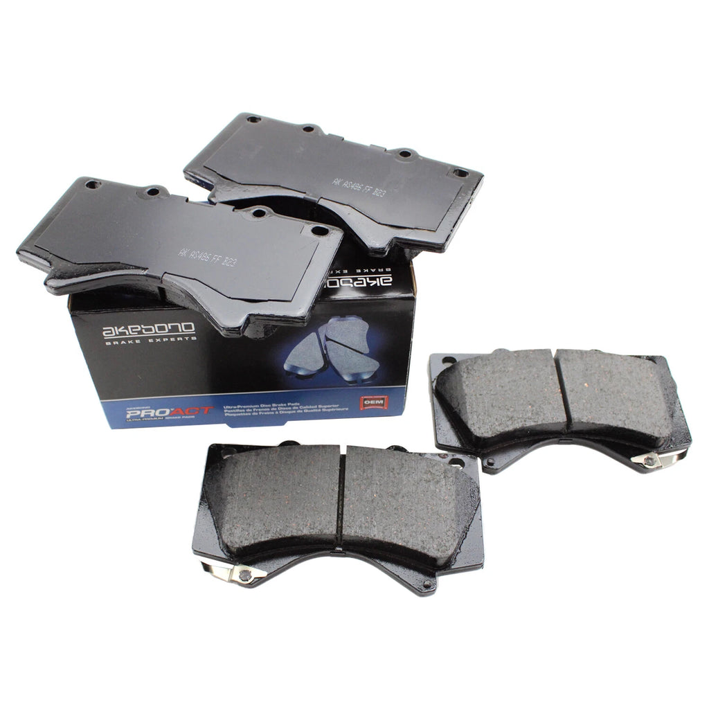 Akebono ProACT Front Disc Brake Pads for Toyota Land Cruiser Tundra (2008–2021)