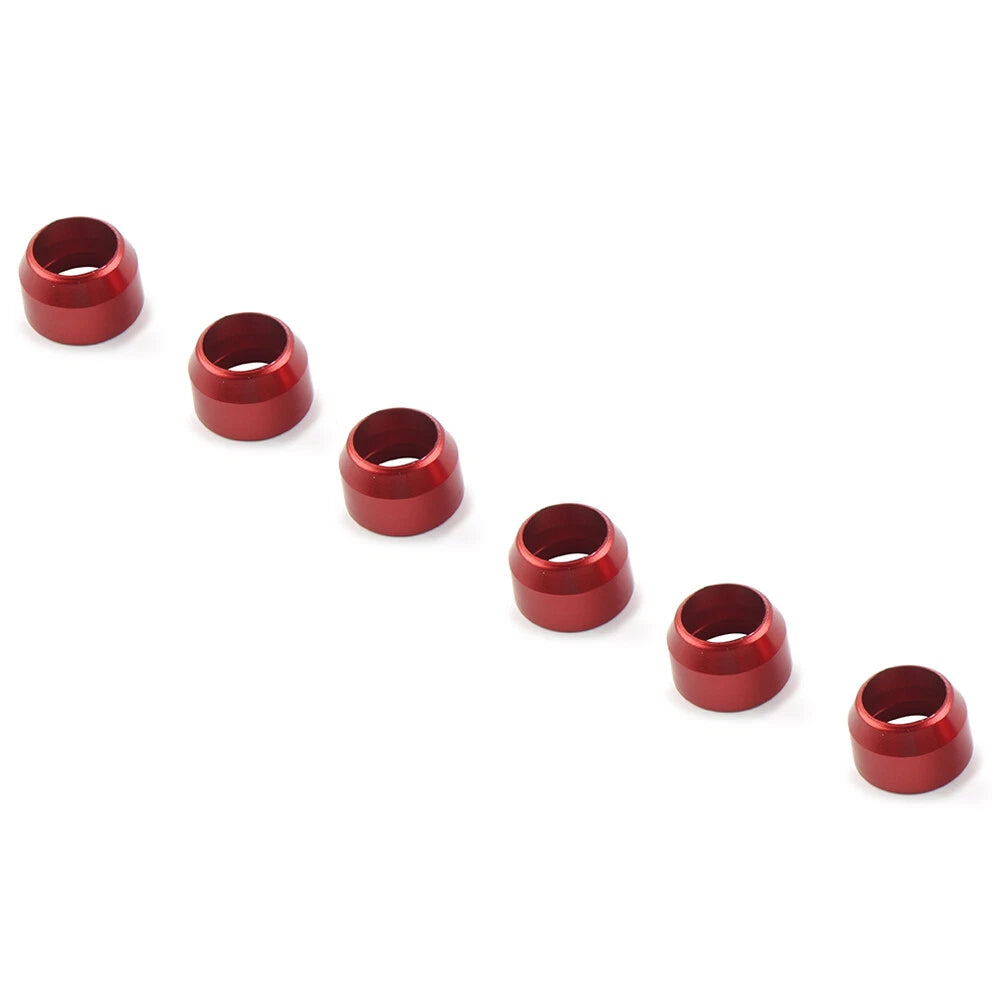 6X Red Bleed Valve Cover Kit for Ducati Monster, Hyperstrada, Streetfighter