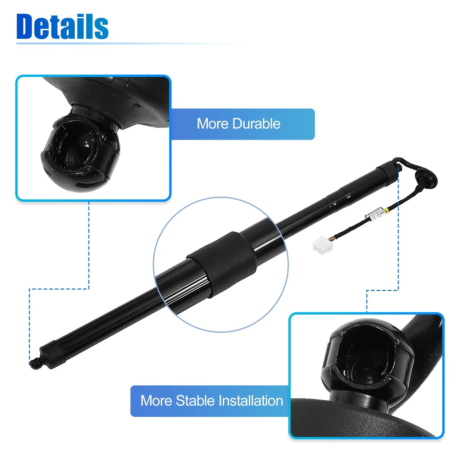 1 Pair Tailgate Gas Strut for Nissan Rogue (2014–2020) 90561-4BA1A