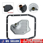 Transmission Oil Filter & Pan Gasket Kit for Ford F150, Lincoln, Mercury (F6AP7G186BA)
