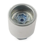 Locking Wheel Nut Key for Audi (X) Chrome-molybdenum Steel