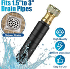 Drain Cleaning Bladder for 1.5-3 Inch Drain Pipes