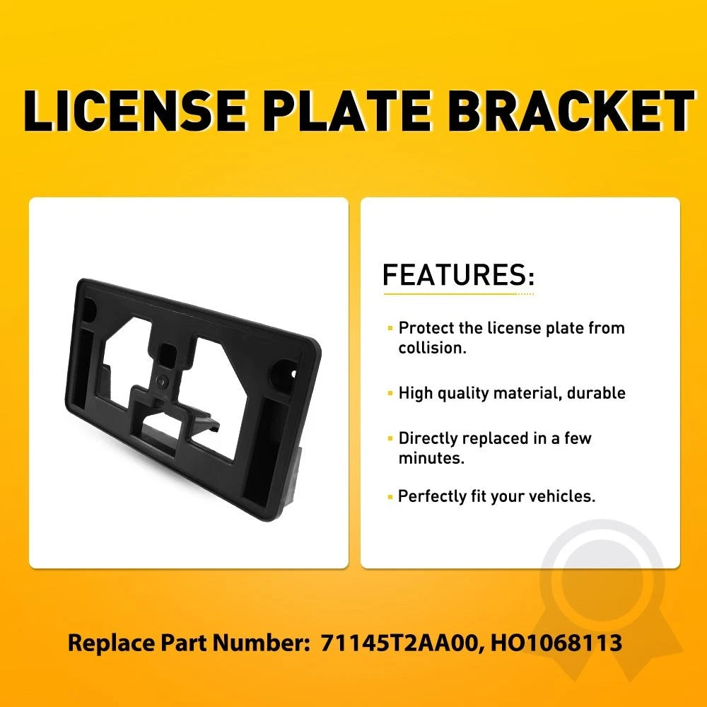 Front License Plate Bracket for Honda Accord (2013–2015)