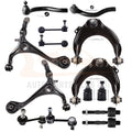 Set of 14 Control Arms, Tie Rods, Sway Bars, Ball Joints for Acura TSX (2004–2014)