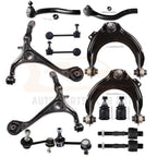 Set of 14 Control Arms, Tie Rods, Sway Bars, Ball Joints for Acura TSX (2004–2014)