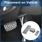 Foot Accelerator Pedal Covers for Mercedes Benz A-Class (2019-2020)