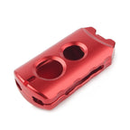 Red Remote Control Key Case Cover for Yamaha NVX 125 155 AEROX 155 QBIX (2017–2023)