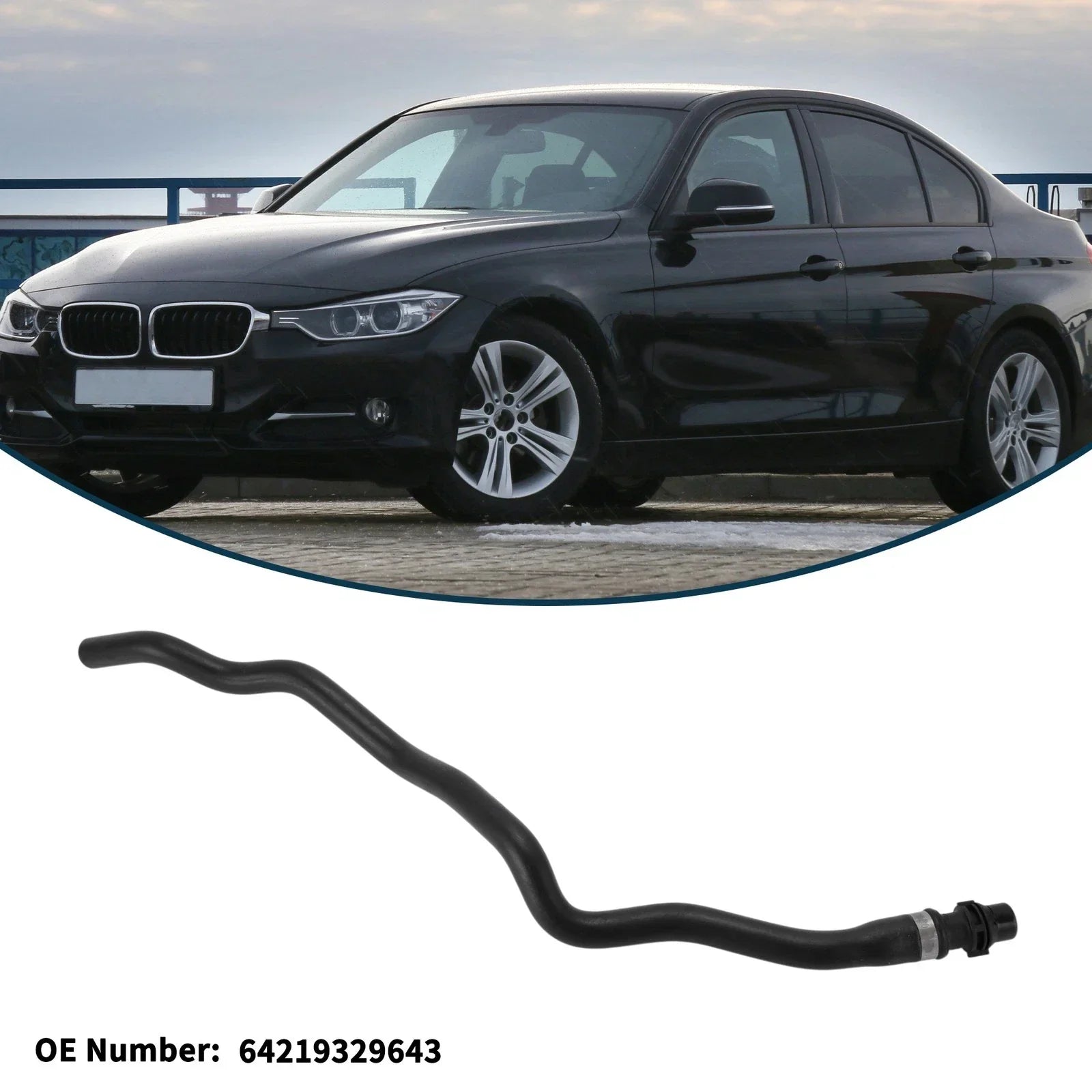 Radiator Hose for BMW 3 Series (2005-2019) Cooling Liquid Hose