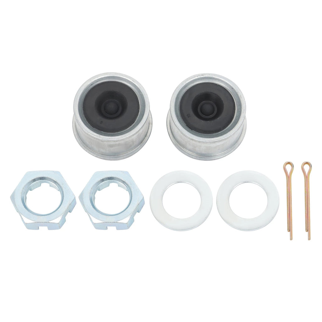2X Pre-Assembled Galvanized Trailer Hub Kit for 3 (5 on 4.5)