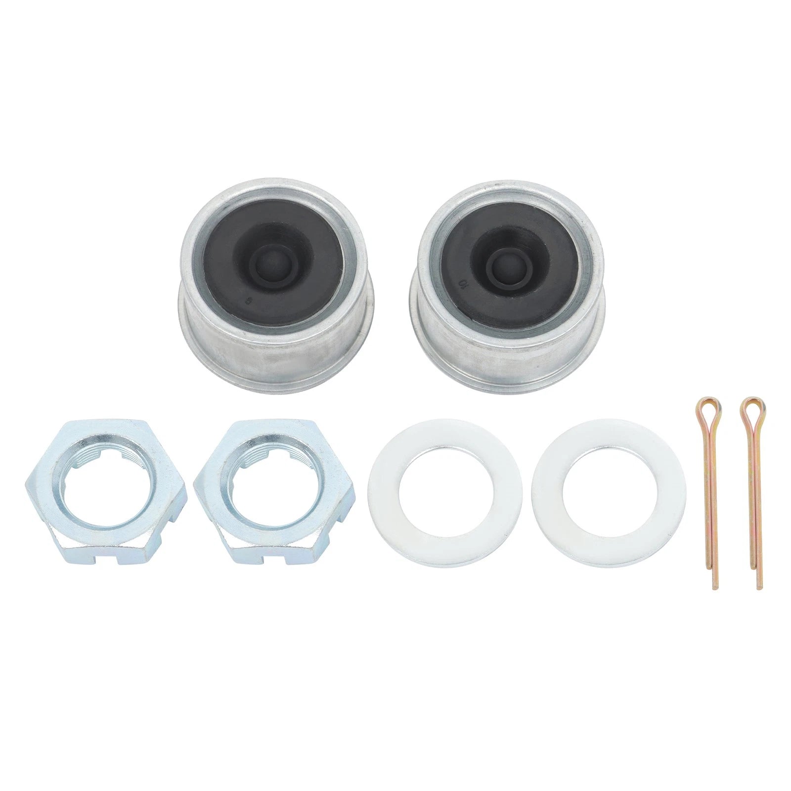2X Pre-Assembled Galvanized Trailer Hub Kit for 3 (5 on 4.5)