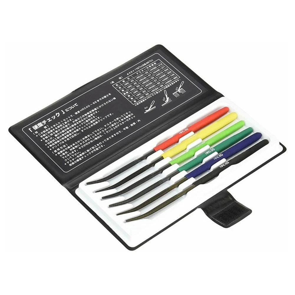 6 Piece Hardness Testing Kit for HRC40 and HRC65