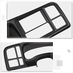 Fog Light Cover for Mercedes-Benz GLC43 AMG (2017–2019) Black