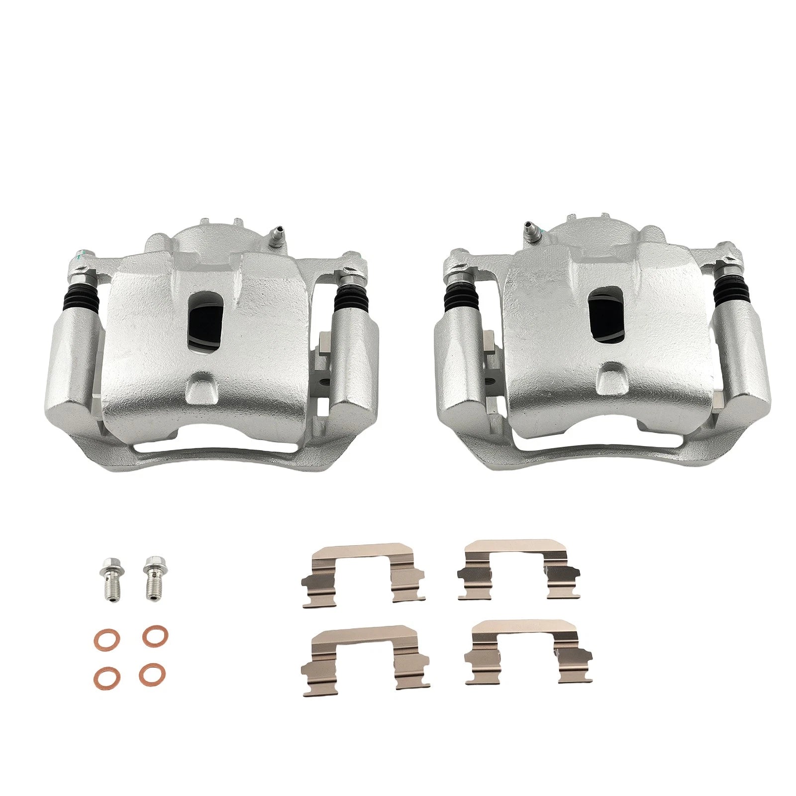 Front Brake Caliper w/Bracket Set for Honda Pilot (2003–2008) 19-B2670 19-B2671