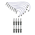 Denso 8mm Wire Set & 8 U-Groove Spark Plugs Kit for Ford Mustang (1994–2004)