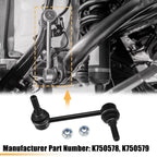 2pcs Front Sway Bar Links Kit for Jeep Grand Cherokee (2011–2015) K750578 K750579