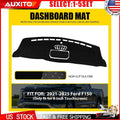 Dash Mat Carpet Cover for Ford F150 (2021–2025) Black 1-5X