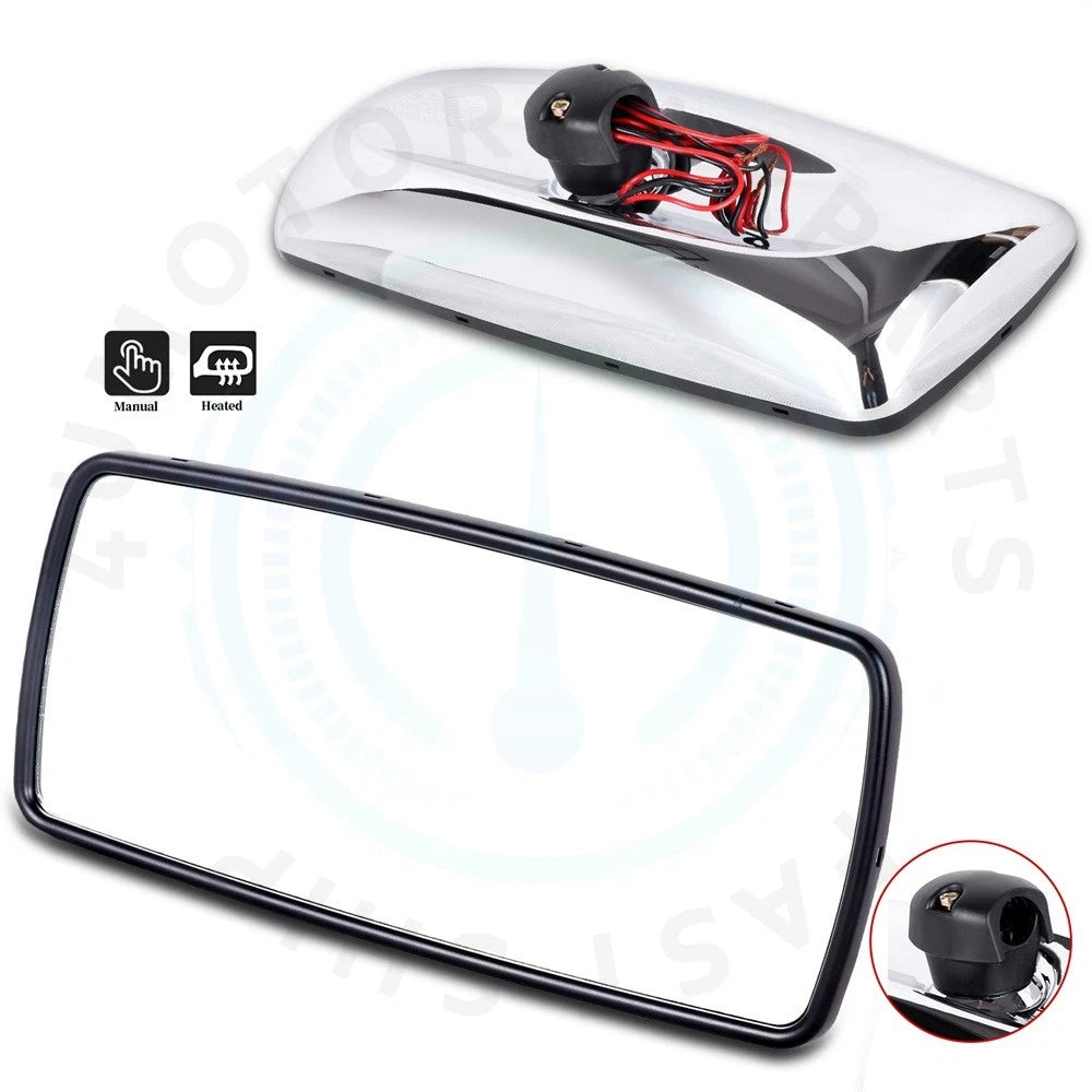 Set of 2 Heated Towing Side View Mirrors for Freightliner M2 Columbia (2002–2021)