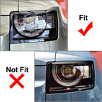 Left Front Bumper Headlight Bezel Cover for Land Rover Defender (2020-2023)
