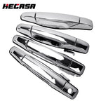 4X Chrome Door Handles for GMC Chevy Tahoe Yukon Sierra Denali (2007–2014)