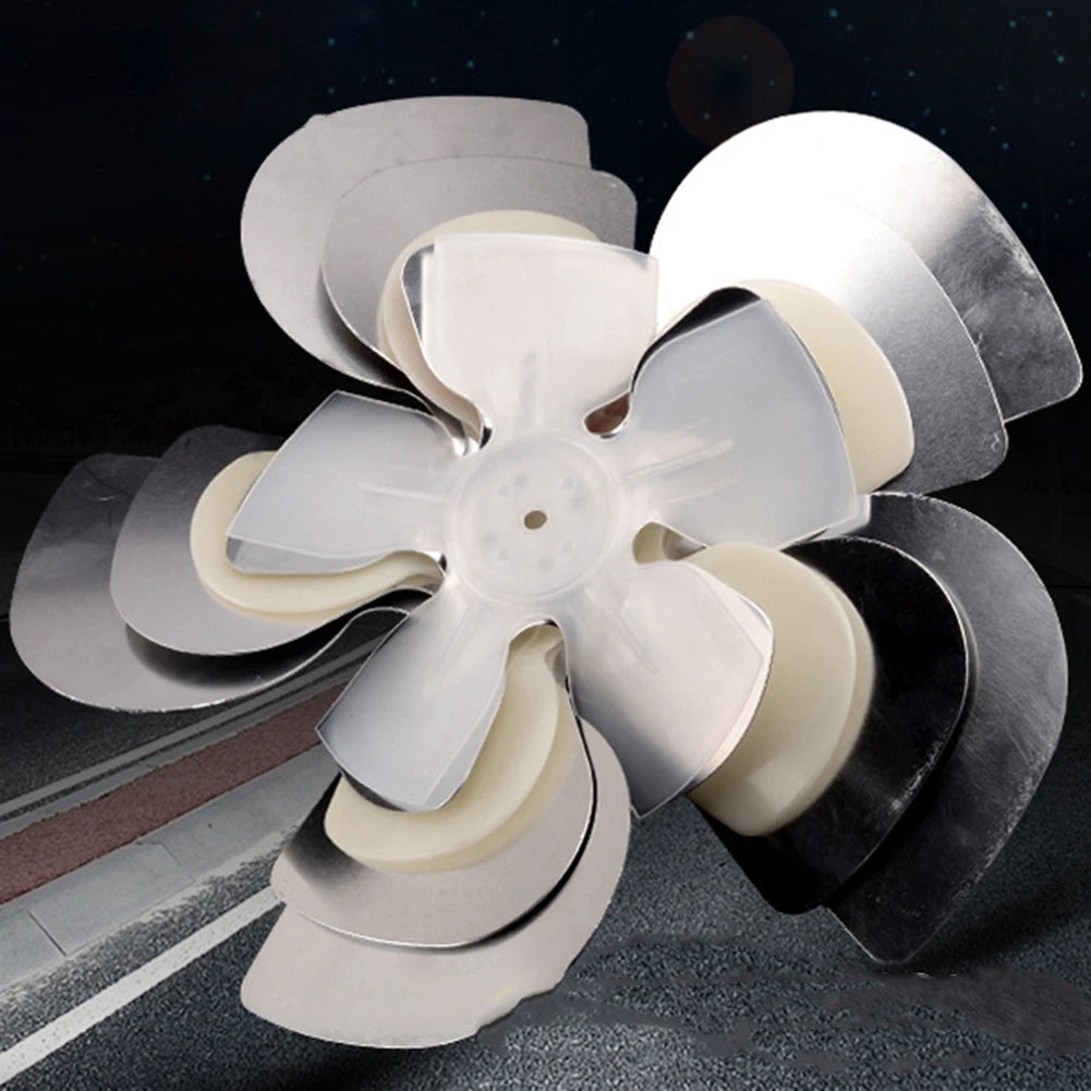 Set of 4 Aluminum Fan Leaf Blades for Refrigerator Cooling Motors