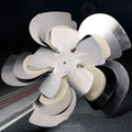 Set of 4 Aluminum Fan Leaf Blades for Refrigerator Cooling Motors