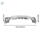 Split Front Bumper Chrome for GMC Sierra 2500HD 3500HD (2020–2023)