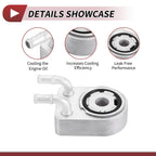 Engine Oil Cooler for Dodge Avenger 2008-2014 - 1 Set