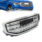 Front Upper Grille Assembly Chrome for GMC Acadia Denali (2017–2019) 84378394