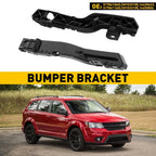 Pair Front Bumper Bracket Support for Dodge Journey (2009–2020)