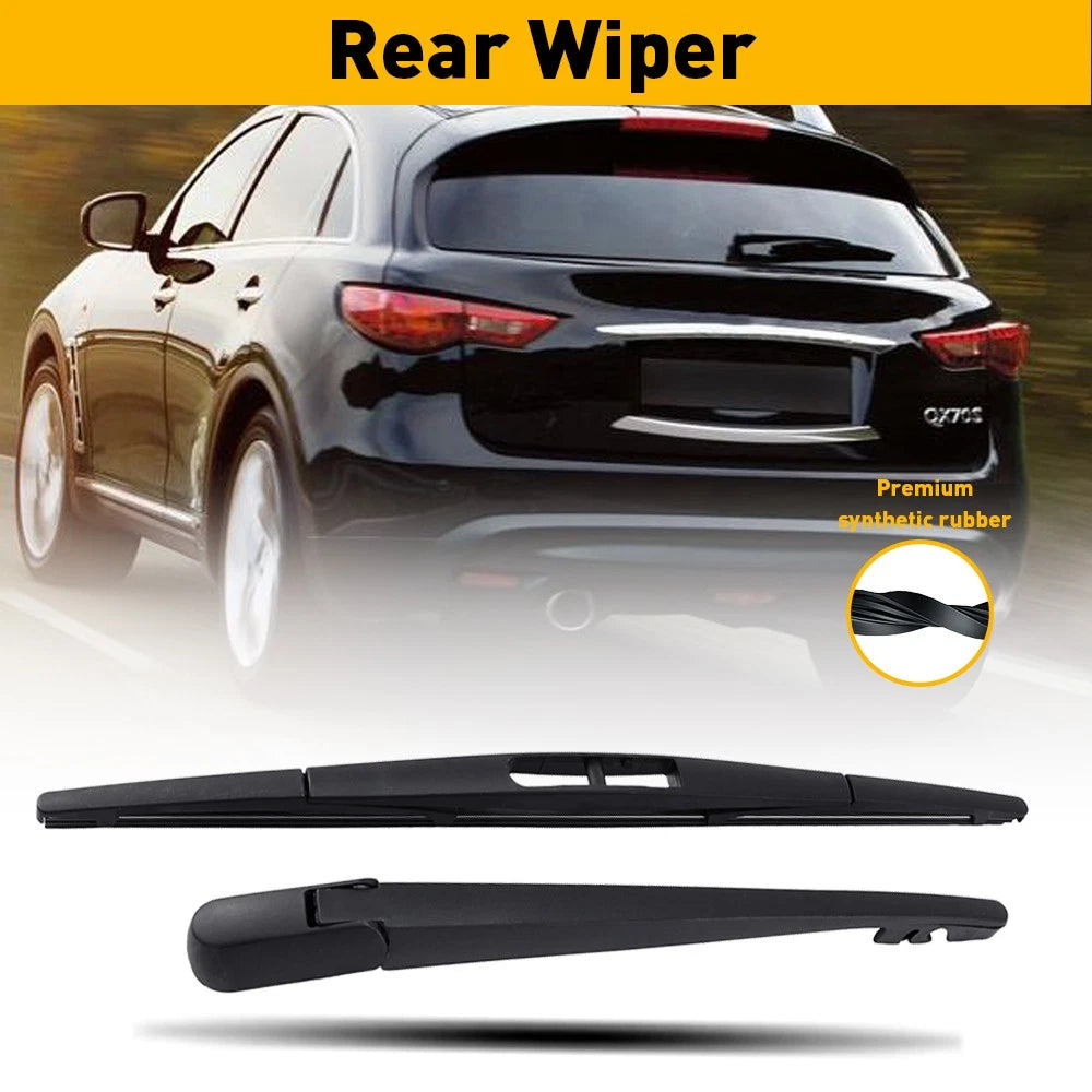 Rear Windshield Wiper & Arm Blade for Honda CR-V (2007–2011) Acura MDX (2007–2020)