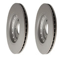 Set of 2 Rear Brake Disc Rotors 310mm for Audi A8 Q VW Phaeton