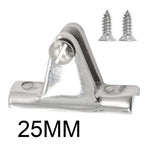 Concave Base Hinges for Bimini Tops (Marine Grade 316 Stainless Steel)