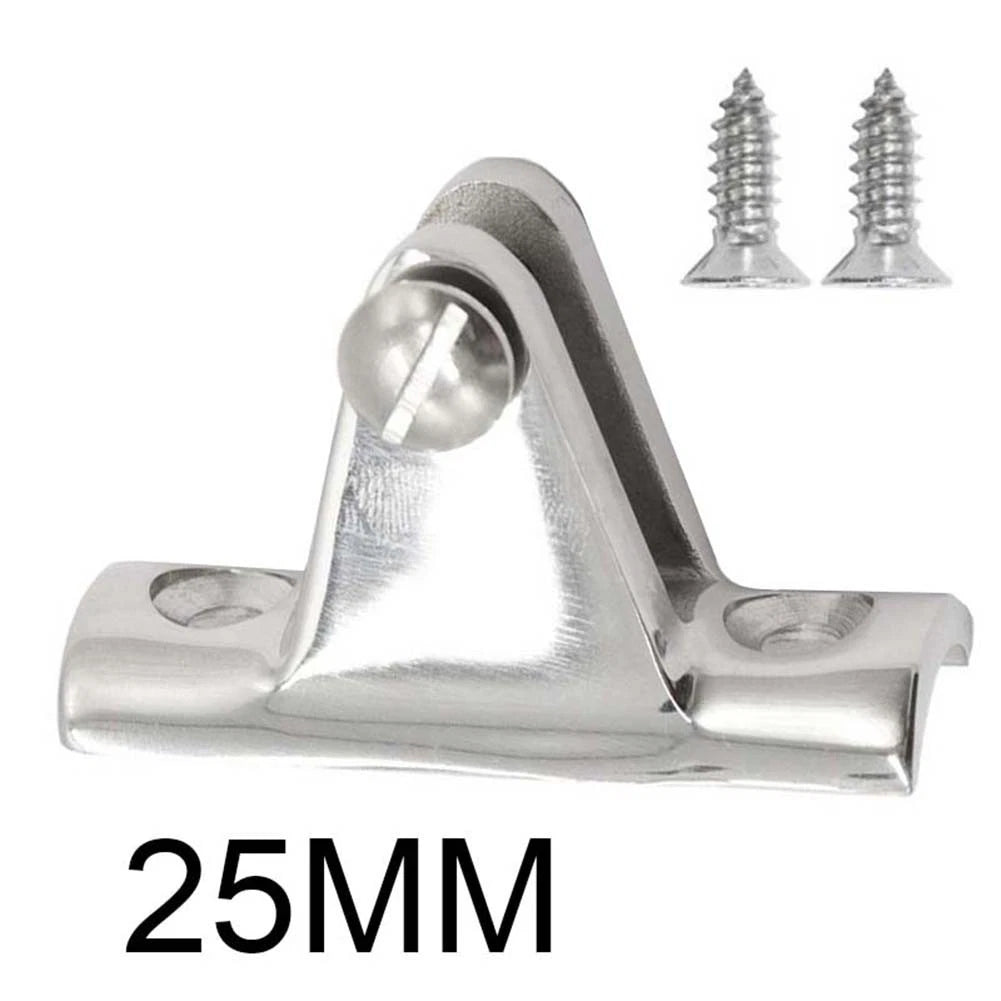 Concave Base Hinges for Bimini Tops (Marine Grade 316 Stainless Steel)
