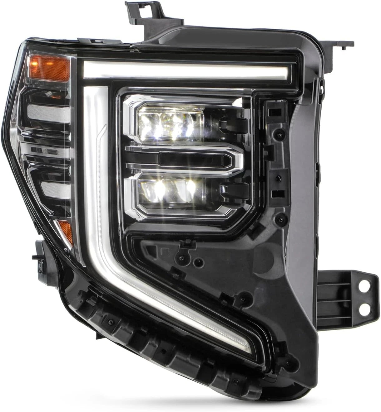 Full LED Headlights for GMC Sierra 1500 Elevation/Pro/SLE (2022–2024)