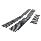 Stainless Black Billet Grille Insert for Chevy Silverado 2500/3500 (2015-2019)