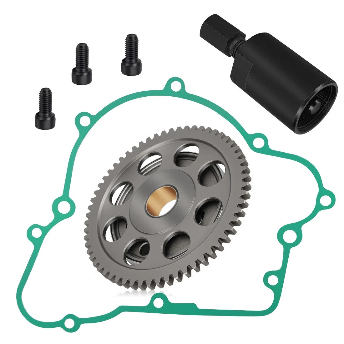 Starter Clutch Idler Gear Gasket Kit for Kawasaki Bayou 220 250 (1990–2004)