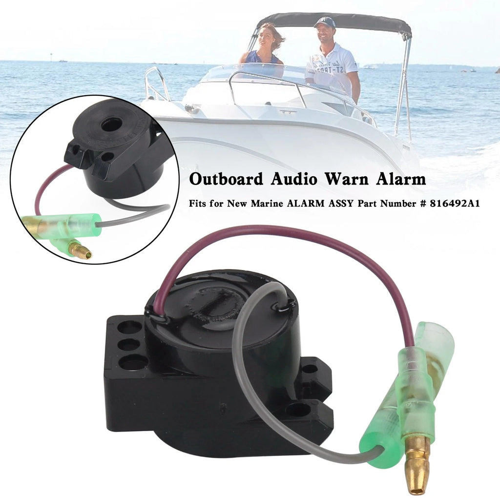 Outboard Buzzer Alarm Remote Control Box for Outboard Engine (816492A1)